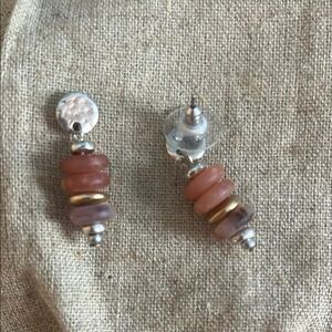 J.Jill ~ NEW Gorgeous Highland Horizon Stacked Drop Earrings